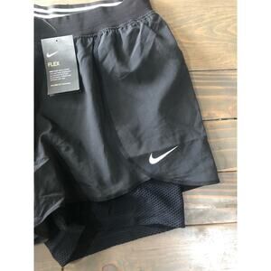 Nike Flex women’s black running shorts size XXL NEW